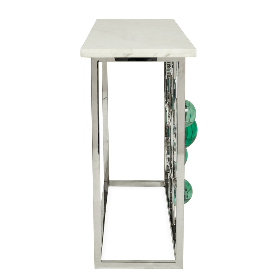 Globo Fretwork Console Jonathan Adler