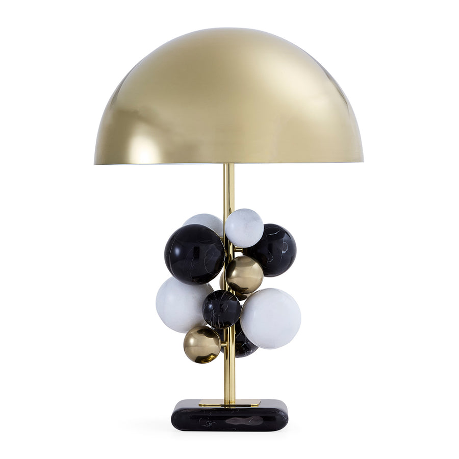 Globo Table Lamp Jonathan Adler Black Marble
