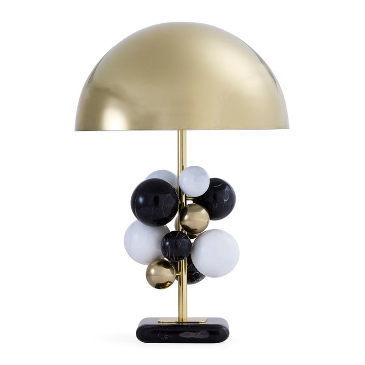 Globo Table Lamp Jonathan Adler Black Marble