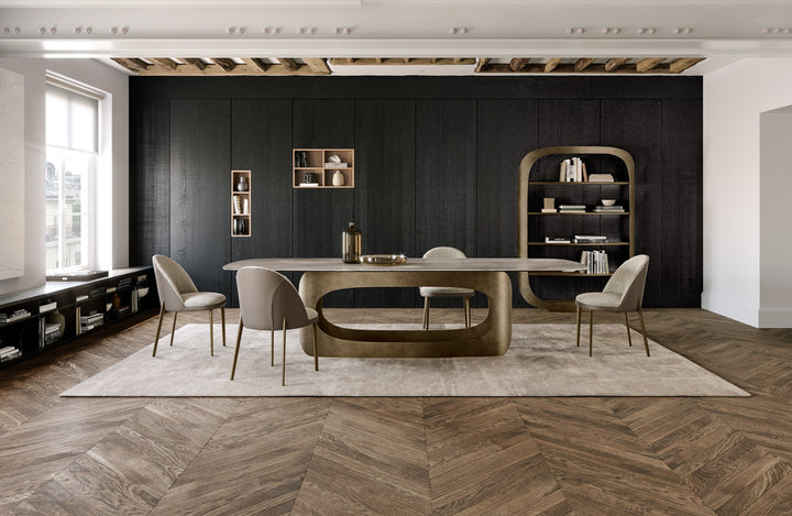 POLIFEMO CERAMIC TOP KING DINING TABLE Dining Table Eforma   