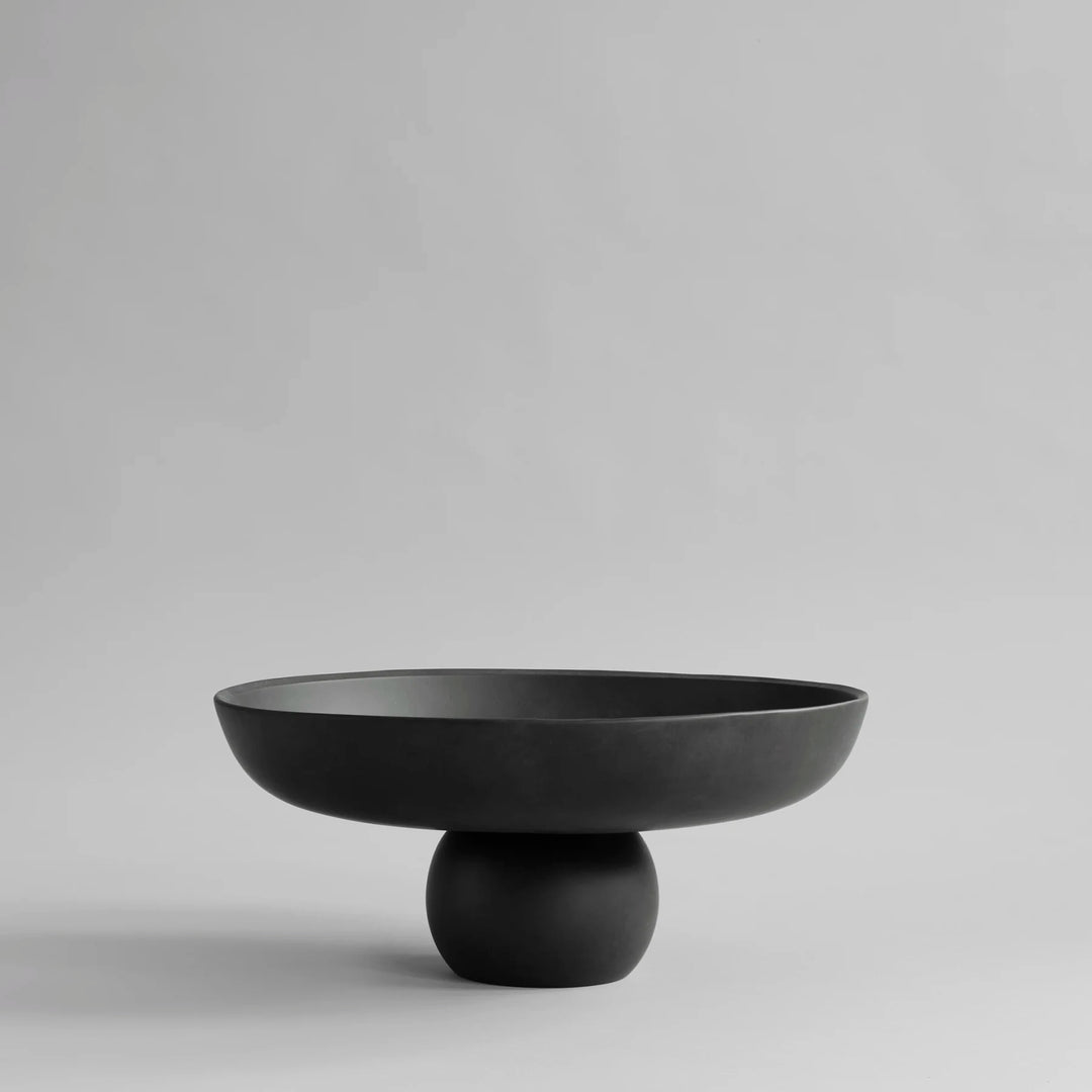 Baburu Bowl, Big - Black Decorative Bowl 101 Copenhagen   