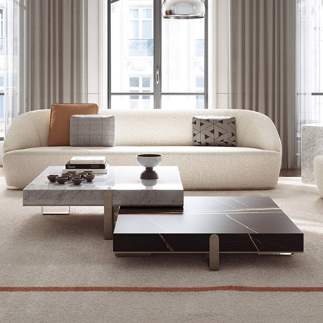 Grand Coffee Table Refined Marble Coffee & Side Tables Capital