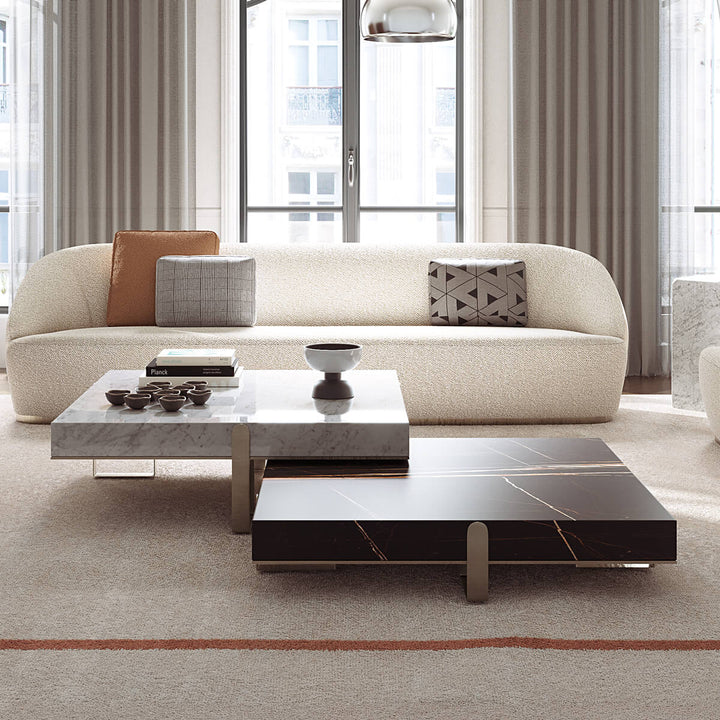 Grand Coffee Table Refined Marble Coffee & Side Tables Capital