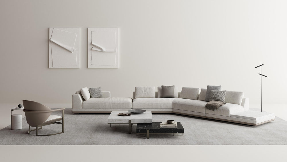 Grand Coffee Table Refined Marble Coffee & Side Tables Capital