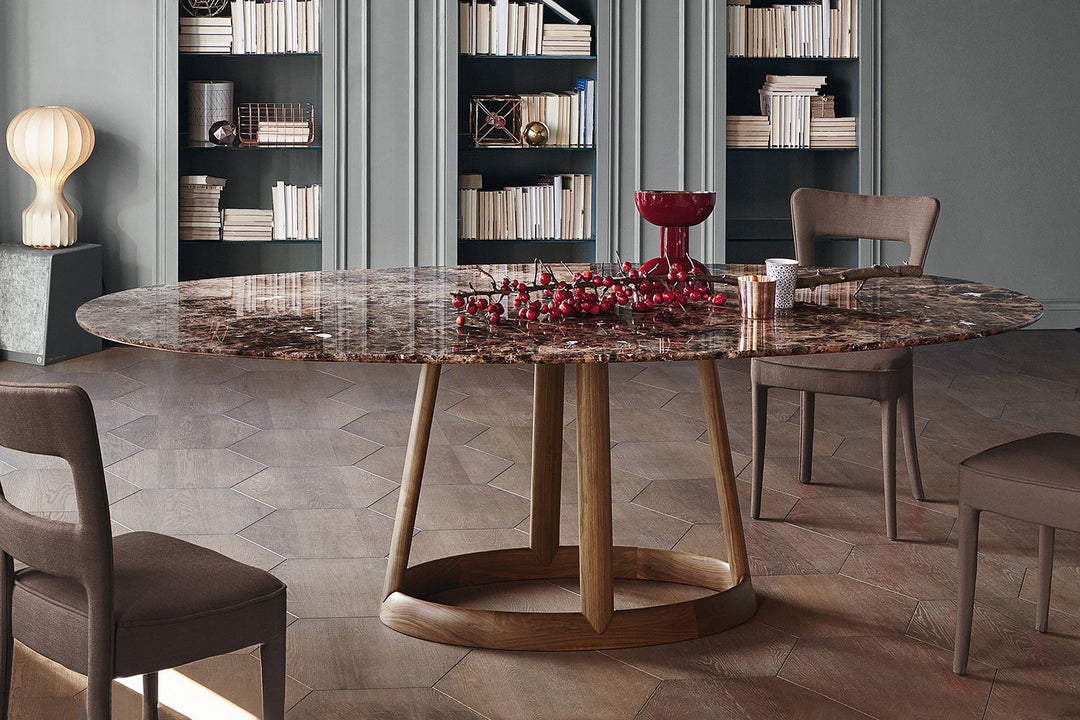 Greeny Oval Dining Table Bonaldo
