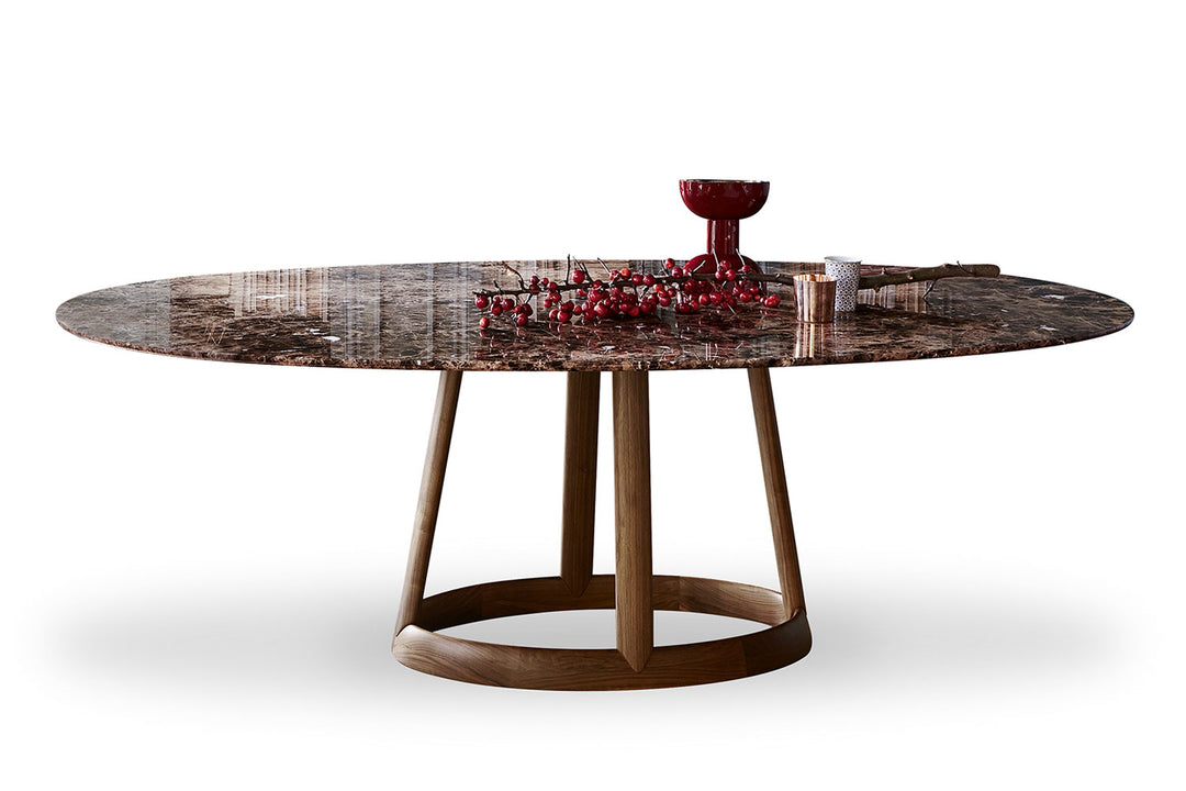 Greeny Oval Dining Table Bonaldo