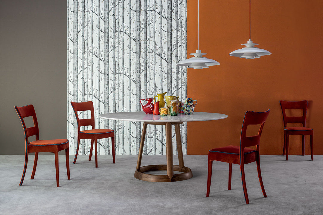 Greeny Round Dining Table Bonaldo
