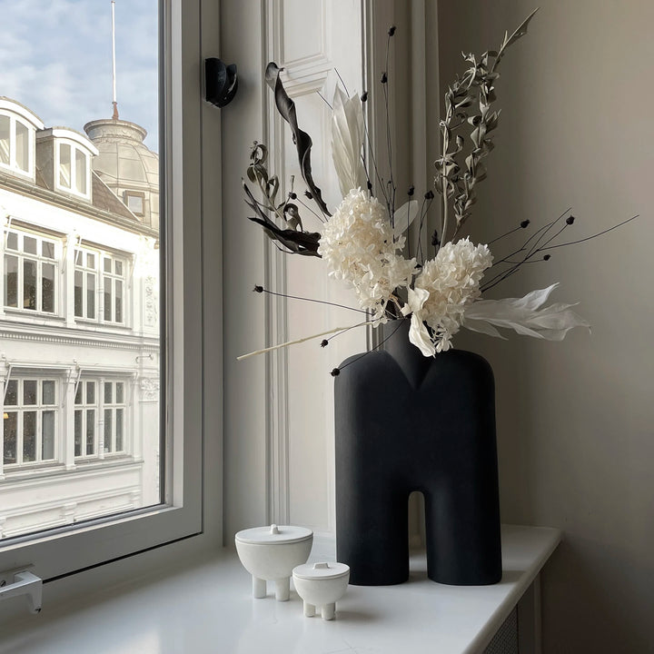 Duck Jar, Mini - Bone White Decorative Jar 101 Copenhagen   