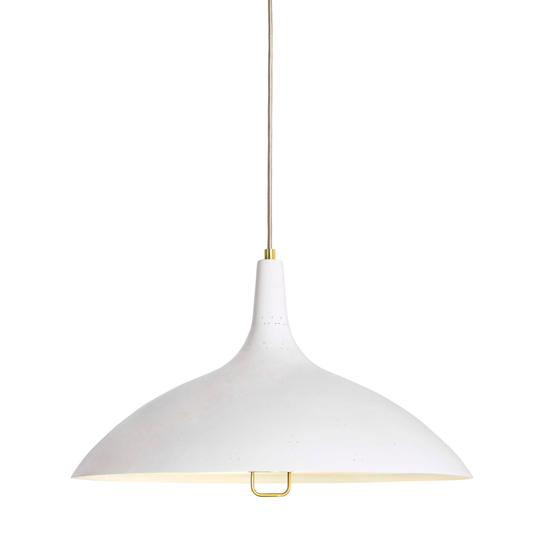 1965 Tynell Pendant Light Lighting Gubi Classic White Semi Matt