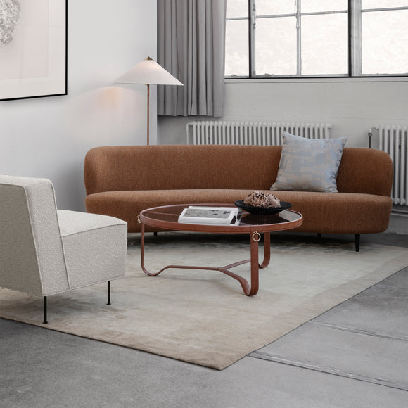 Adnet Circular Coffee Table Tables Gubi