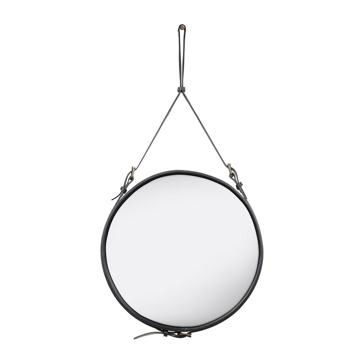 Adnet Wall Mirror Circular Mirrors Gubi Black Medium: 22.8 in width