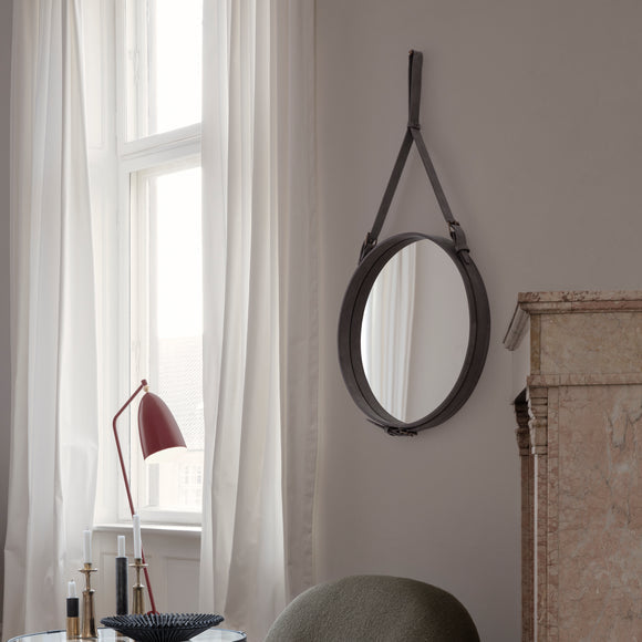 Adnet Wall Mirror Circular Mirrors Gubi