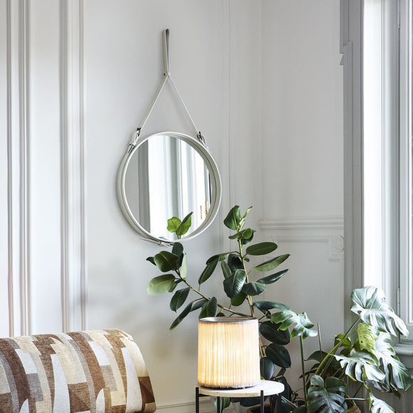 Adnet Wall Mirror Circular Mirrors Gubi