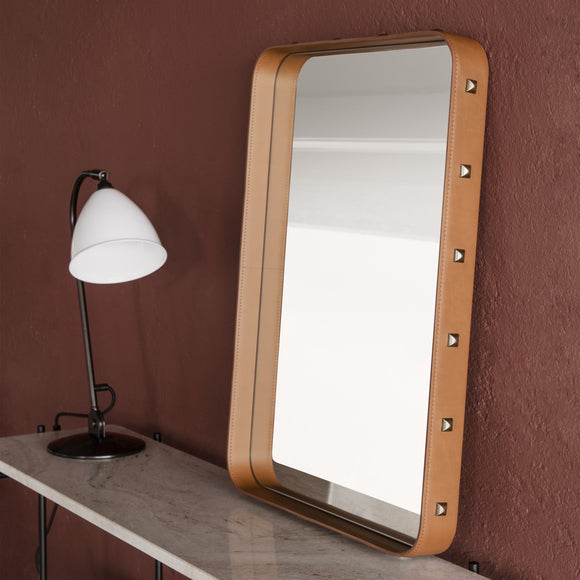 Adnet Wall Mirror Rectangular Mirrors Gubi