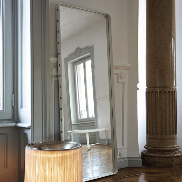 Adnet Wall Mirror Rectangular Mirrors Gubi