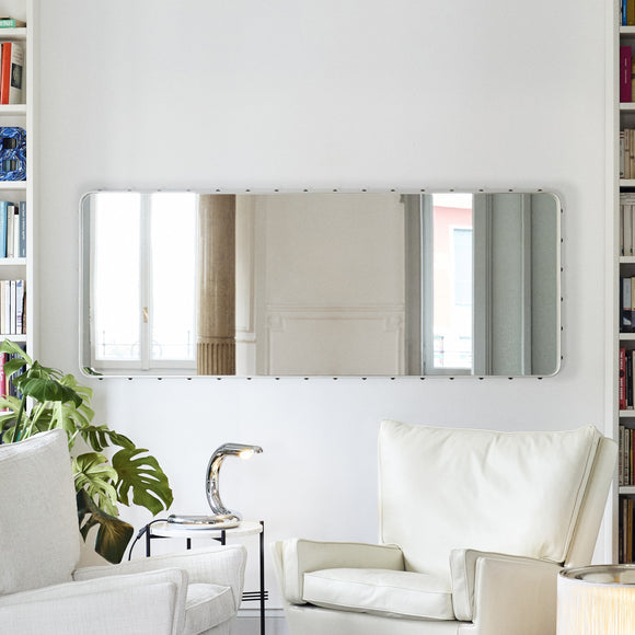 Adnet Wall Mirror Rectangular Mirrors Gubi