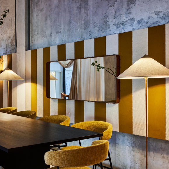 Adnet Wall Mirror Rectangular Mirrors Gubi