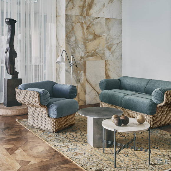 Basket 2 Seater Sofa Sofas Gubi