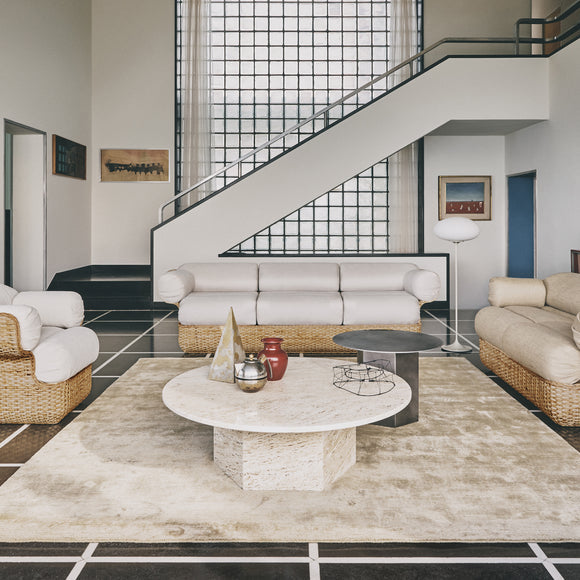 Basket 3 Seater Sofa Sofas Gubi