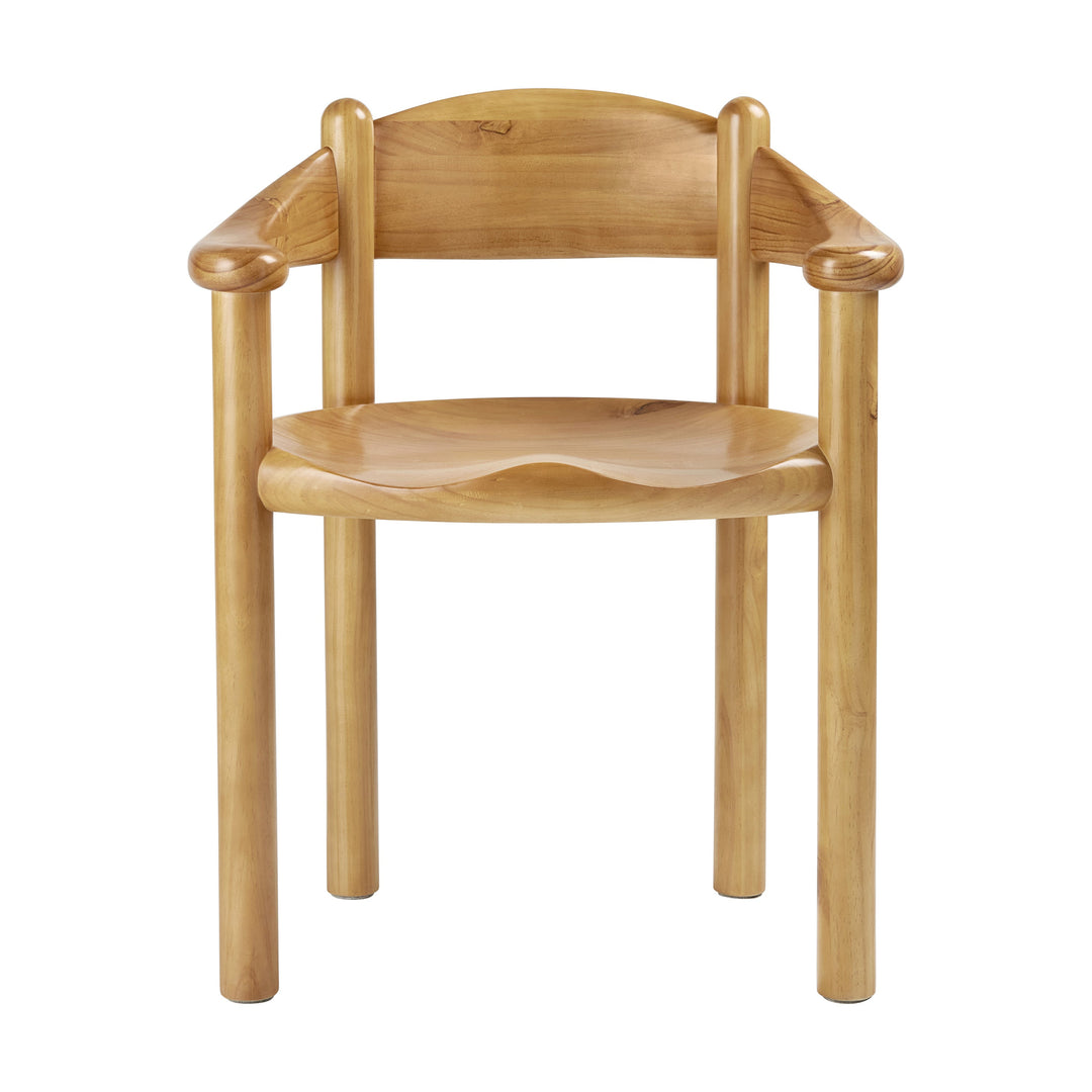 Daumiller Dining Armchair Chairs Gubi Golden Pine