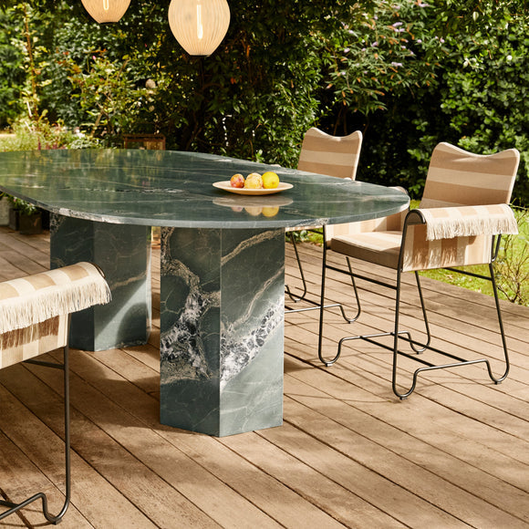 Epic Elliptical Outdoor Dining Table Tables Gubi