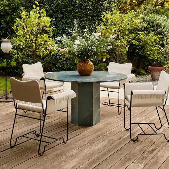 Epic Round Outdoor Dining Table Tables Gubi