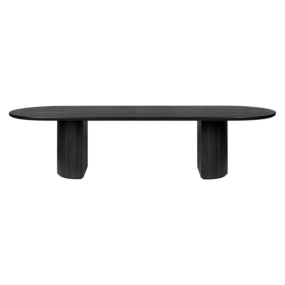 Moon Elliptical Dining Table Tables Gubi Large: 117.3 in width
