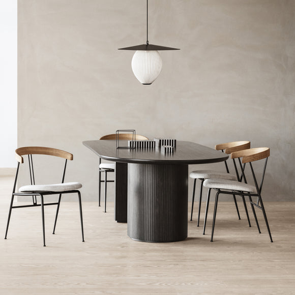 Moon Elliptical Dining Table Tables Gubi