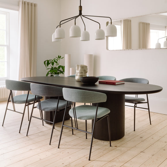 Moon Elliptical Dining Table Tables Gubi