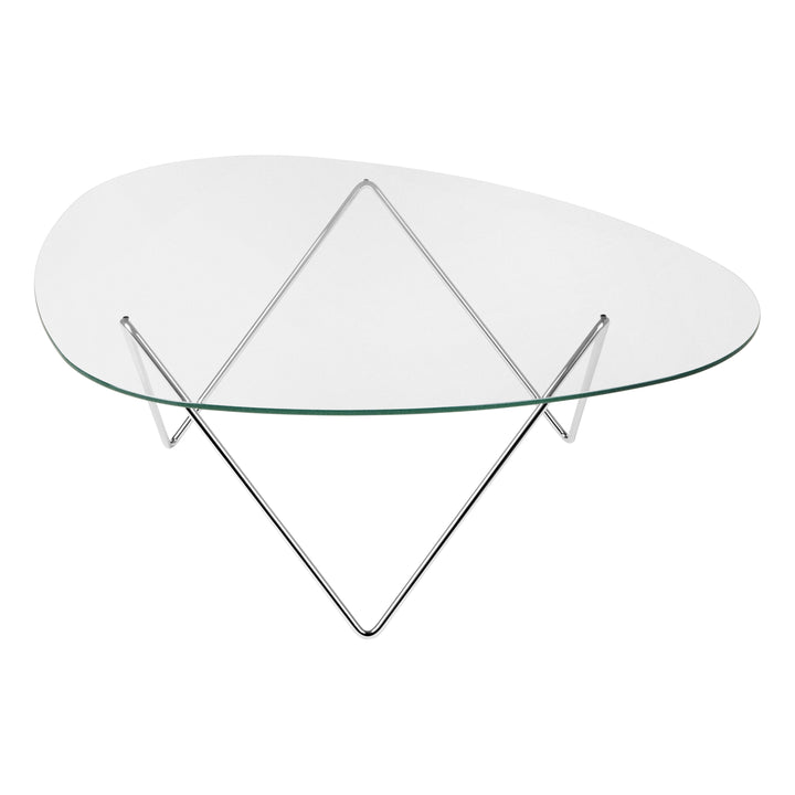 Pedrera Coffee Table Tables Gubi Chrome