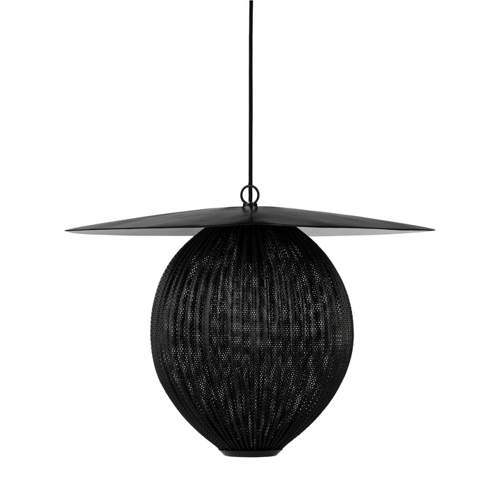 Satellite Pendant Light Lighting Gubi Soft Black Semi Matt Large: 22.4 in width
