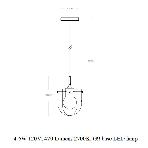 Seine Pendant Light Lighting Gubi