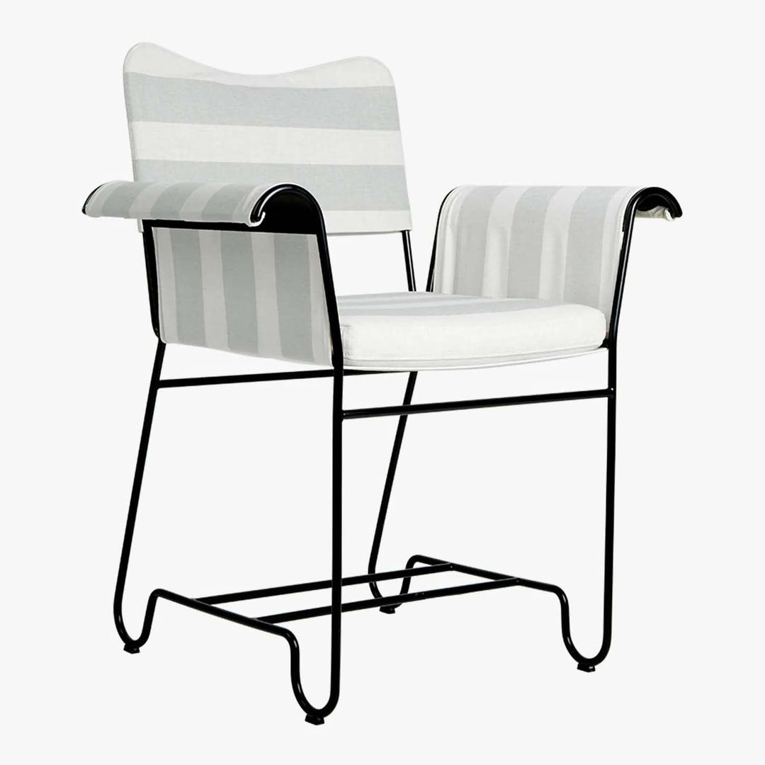 Tropique Dining Chair Chairs Gubi Leslie Stripe 20 Classic Black