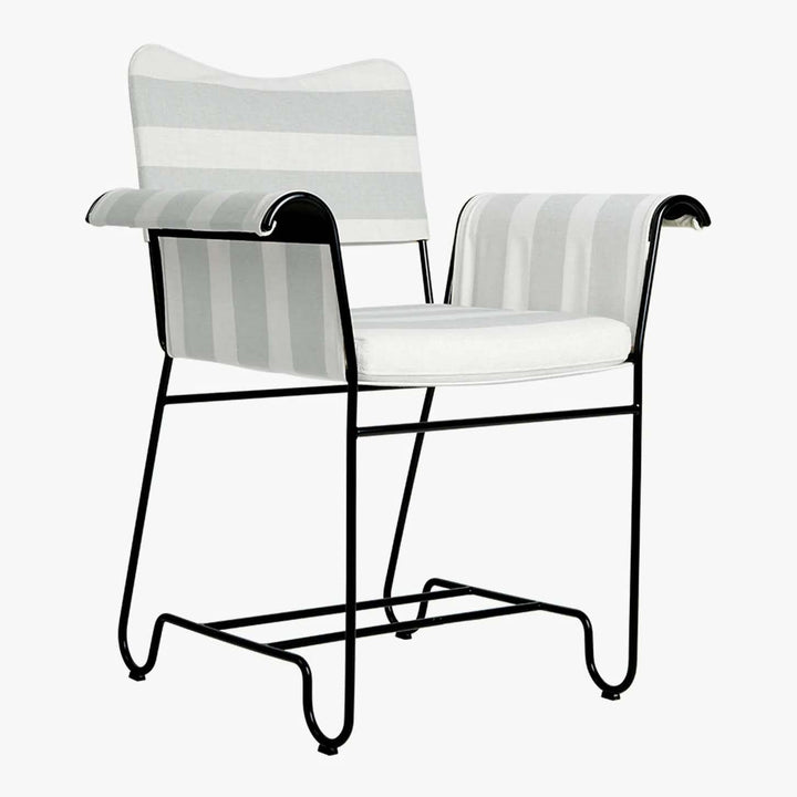 Tropique Dining Chair Chairs Gubi Leslie Stripe 20 Classic Black