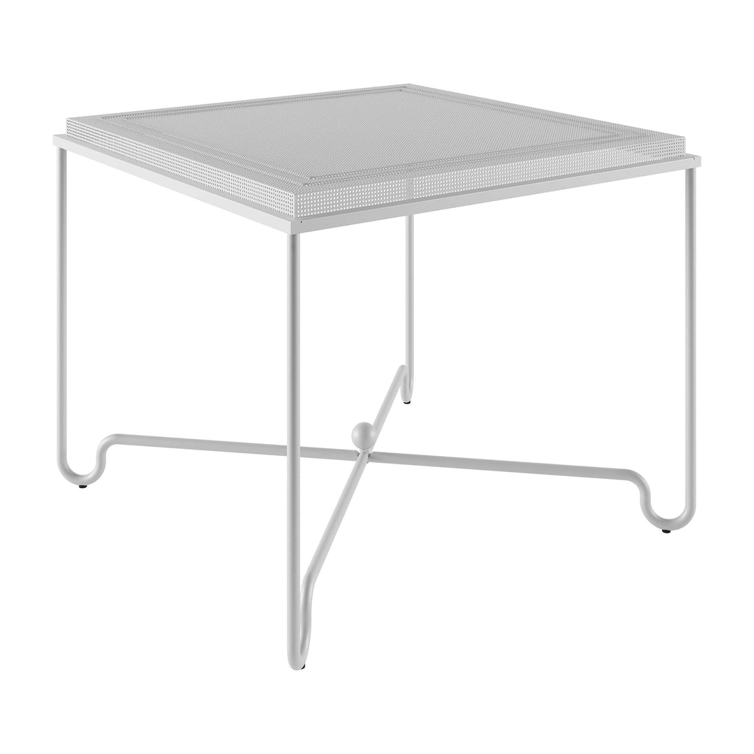 Tropique Dining Table Tables Gubi Classic White Semi Matt