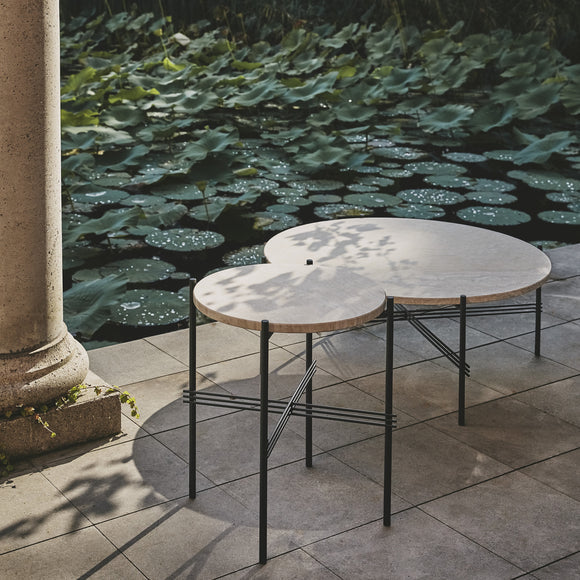 TS Outdoor Round Coffee Table Coffee Tables Gubi