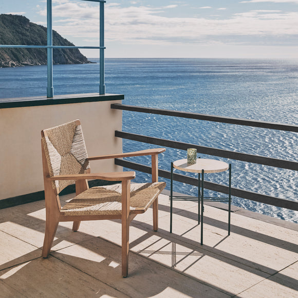 TS Outdoor Round Coffee Table Coffee Tables Gubi