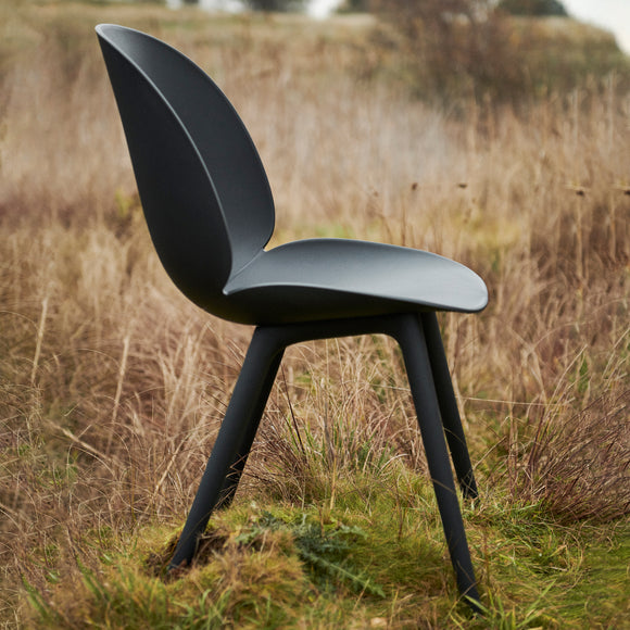 Beetle Dining Chair with Plastic Base Chairs Gubi