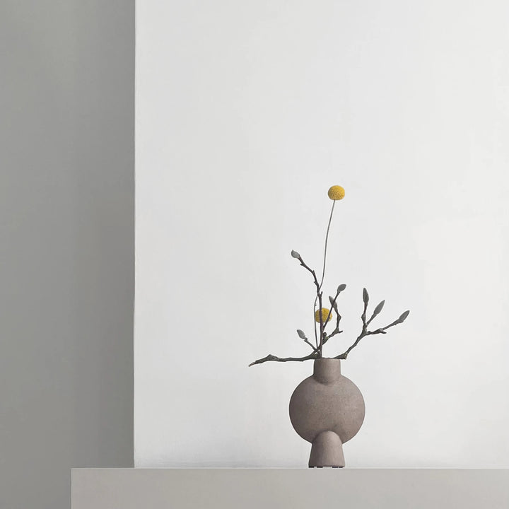 Sphere Vase Bubl, Mini - Taupe Vases 101 Copenhagen   