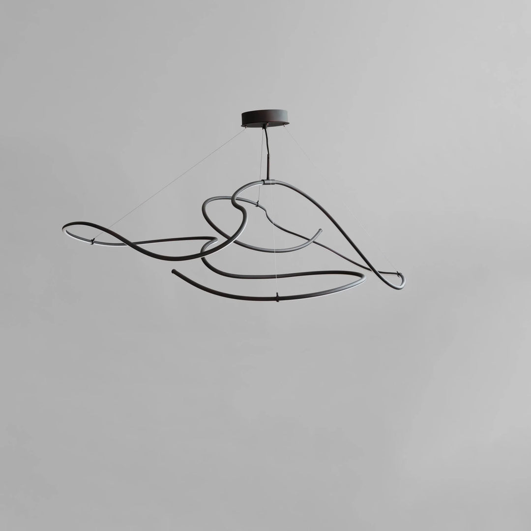 GHOST CHANDELIER BIG - BURNED BLACK Chandeliers 101 Copenhagen   