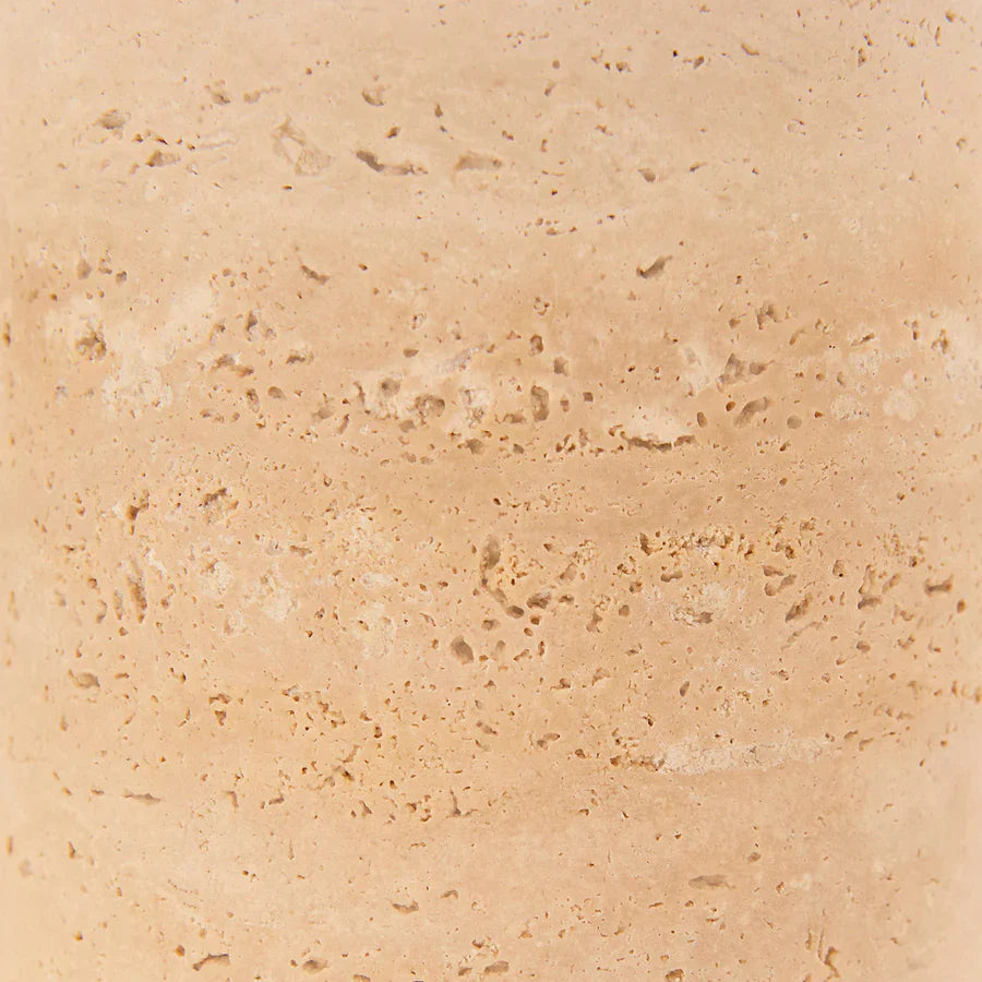 Halo Travertine Table Lamp Jonathan Adler