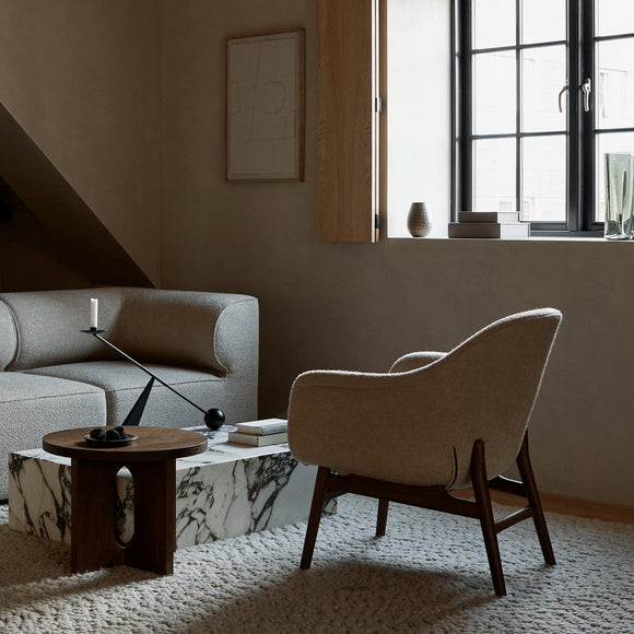 Harbour Upholstered Lounge Chair Chairs Audo Copenhagen
