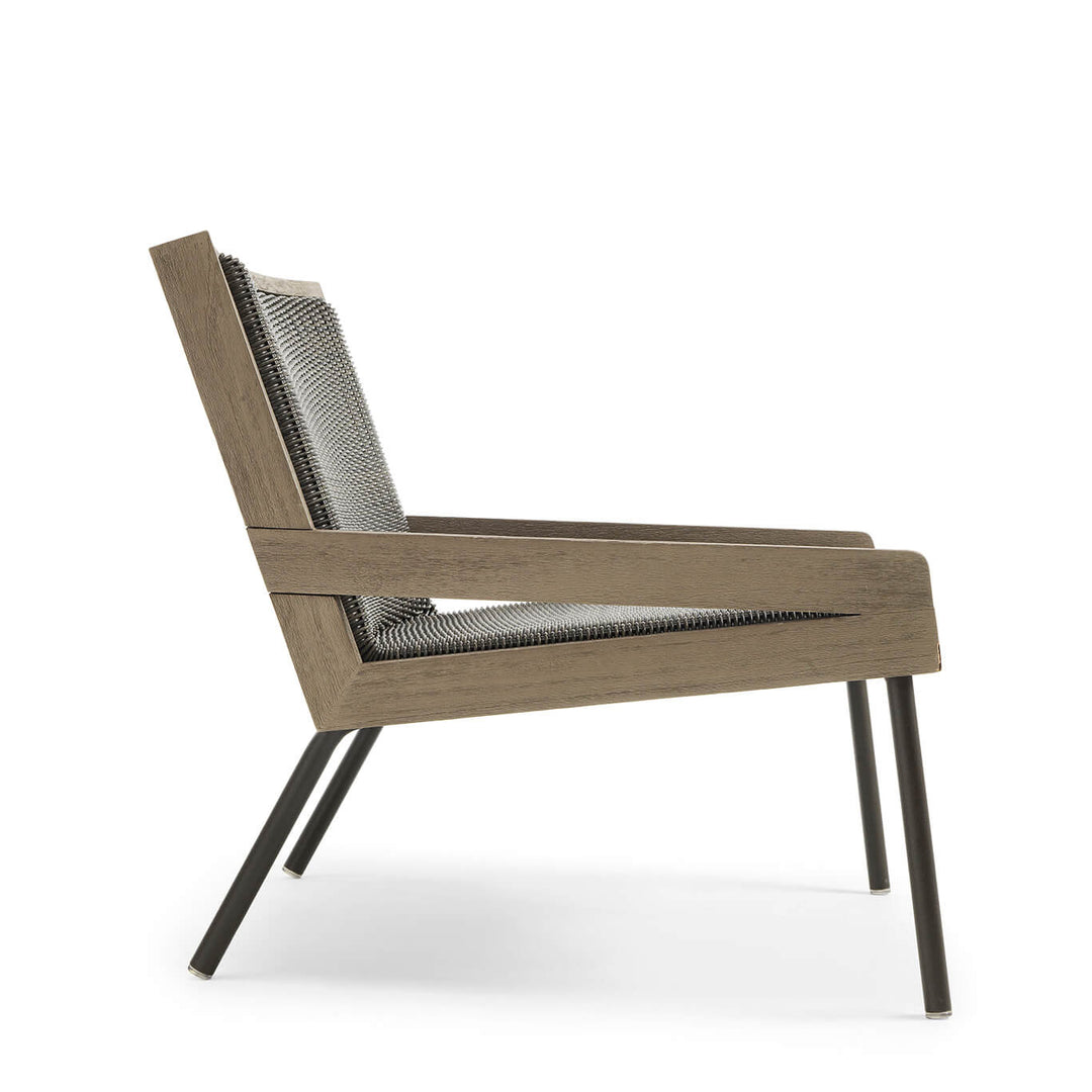 High End Italian Designer Allaperto Lounge Chair Ethimo