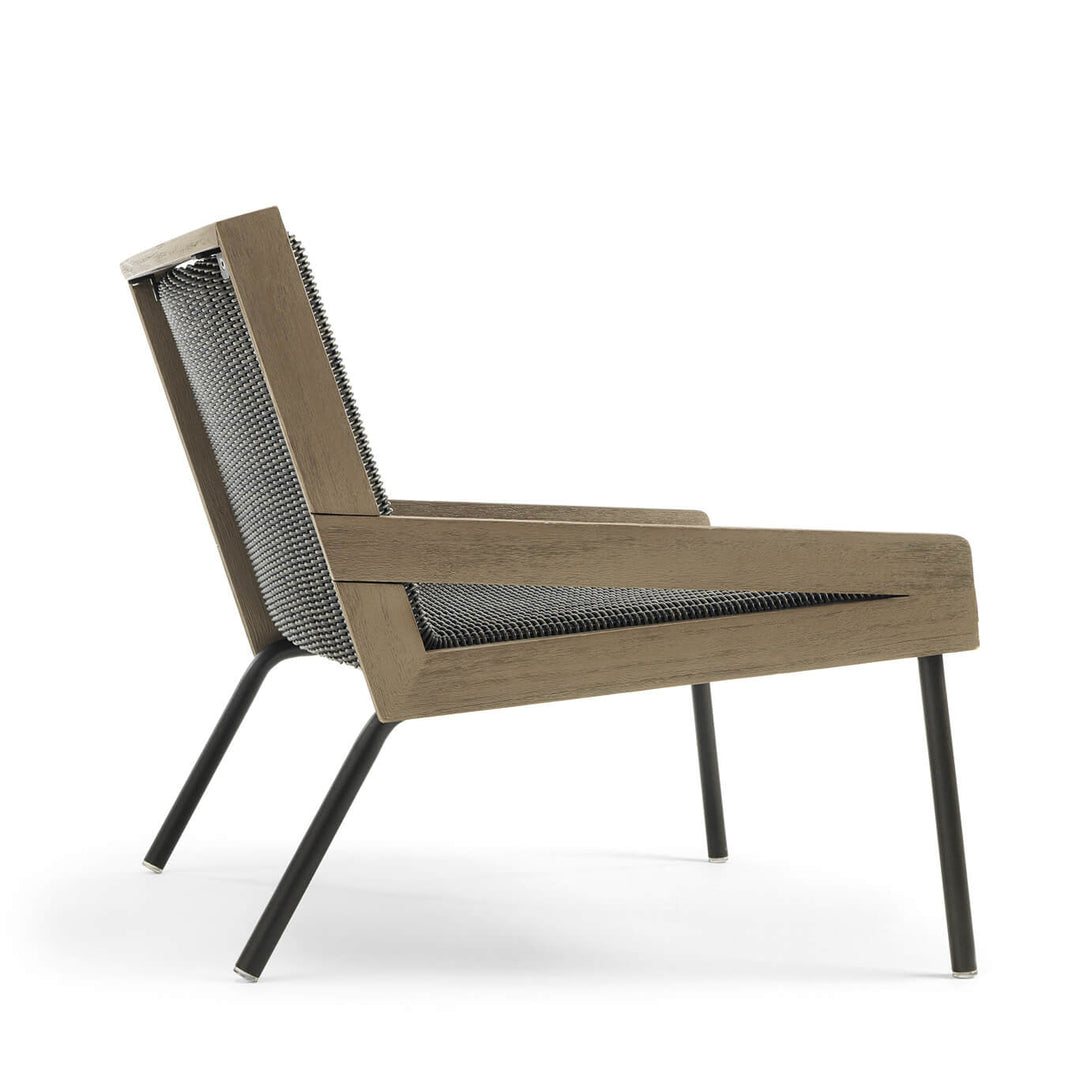 High End Italian Designer Allaperto Lounge Chair Ethimo