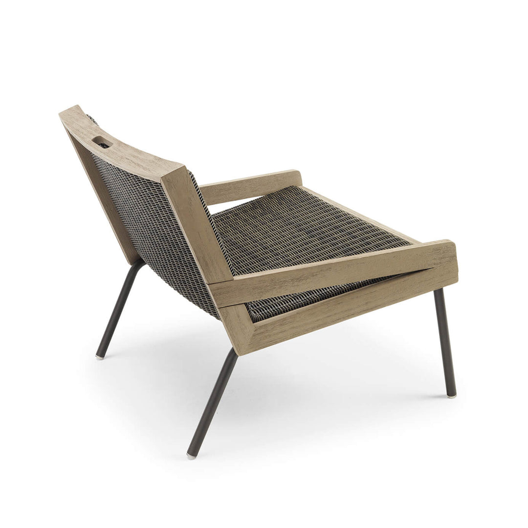 High End Italian Designer Allaperto Lounge Chair Ethimo