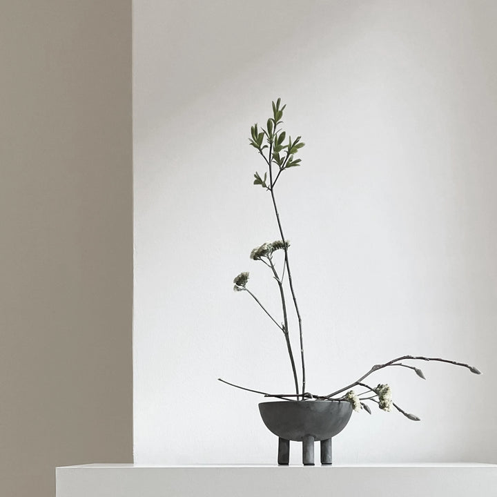 Duck Bowl, Big - Dark grey Decorative Bowl 101 Copenhagen   