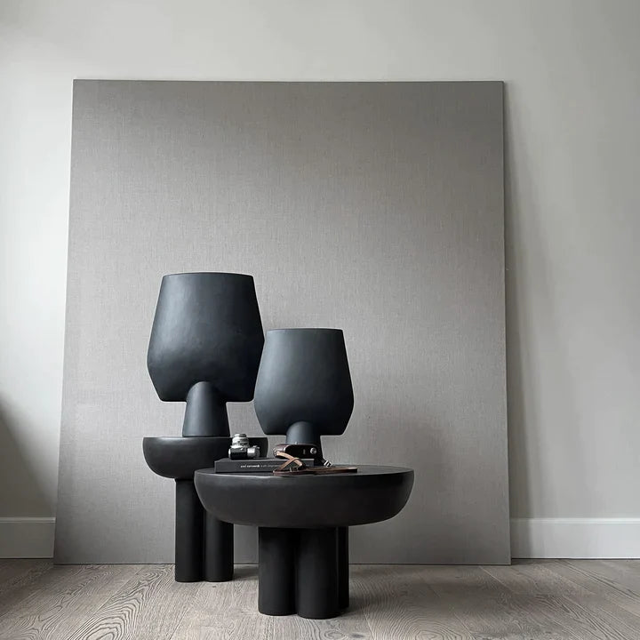 Sphere Vase Square, Big - Black Vases 101 Copenhagen   