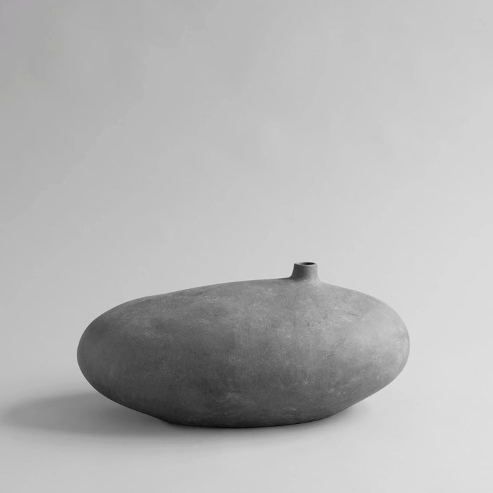 Submarine Vase, Fat - Dark grey Vases 101 Copenhagen   
