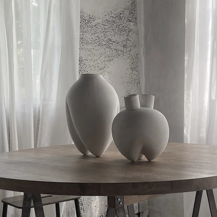 Sumo Vase, Slim - Bone White Vases 101 Copenhagen   