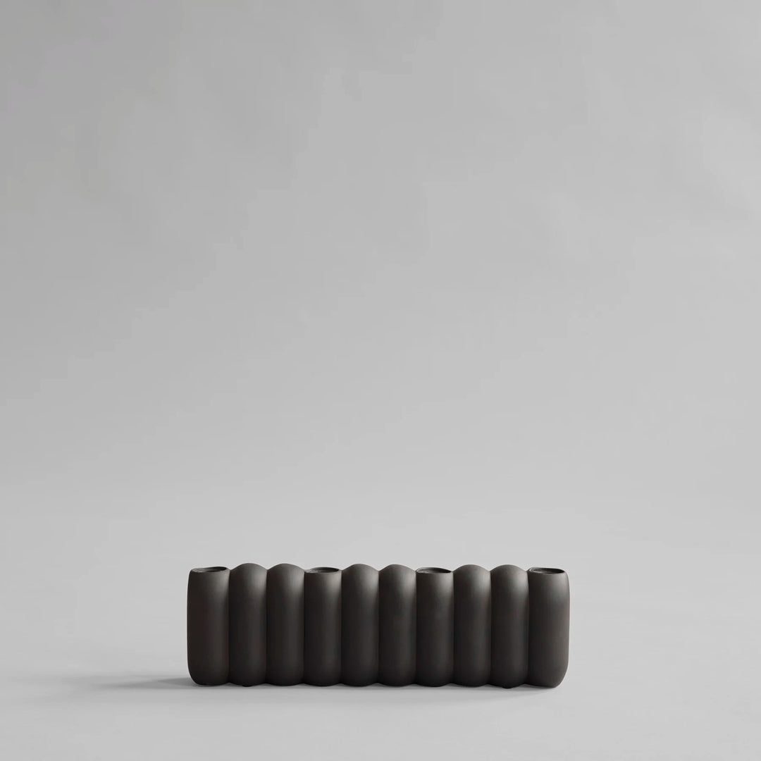Tube Candle Holder, Big - Coffee Candle Holder 101 Copenhagen   
